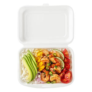 Loncheras Ecológicas 100% Biodegradables de Bagazo, Contenedores de Alimentos para Comida Rápida - Product Image 3