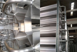 Vaporisateur chauffé par <span class=keywords><strong>air</strong></span> de <span class=keywords><strong>liquide</strong></span> cryogénique à gaz de nouvelle condition 220V pour l'utilisation d'usine de fabrication - Product Image 5