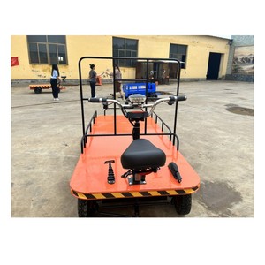 Electric Warehouse Transportation Cart Carrying Capacity of 1 Ton Hand Carts <b>Trolleys</b> - Product Image 4
