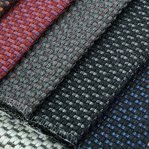 Nouveau <span class=keywords><strong>tissu</strong></span> extensible haut de gamme en polyester, <span class=keywords><strong>acrylique</strong></span> et <span class=keywords><strong>laine</strong></span>, teint en fil, tissé, épais, pour ameublement, canapés de loisirs et rembourrage de bureaux - Product Image 2