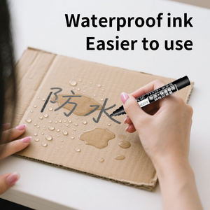 Haute qualité de <span class=keywords><strong>stylo</strong></span> marqueur à encre <span class=keywords><strong>indélébile</strong></span> à <span class=keywords><strong>pointe</strong></span> <span class=keywords><strong>fine</strong></span> multicolore - Product Image 2