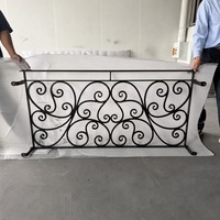 Panneaux de clôture en fer forgé sur mesure |   Matériel robuste pour jardin, terrasse, piscine, bricolage |   Certifié CE