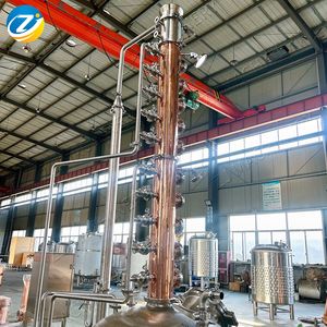 Alambic de style colonne ZJ 300L facile à utiliser, en acier inoxydable, pour la fabrication de brandy, de rhum et de <span class=keywords><strong>vodka</strong></span> - Product Image 4