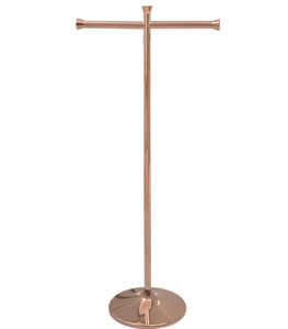 Visualizzazione Abbigliamento Cremagliera per il <span class=keywords><strong>Negozio</strong></span> delle Donne di Disegno In Acciaio Oro - Product Image 1