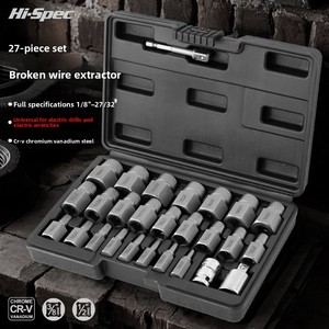 Set di 27 Pezzi per Rimozione Dadi Esagonali, Viti Arrugginite, Filettature Danneggiate e Bulloni Rottoli - Alta Resistenza - Product Image 1