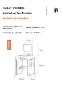 <strong>Kids</strong> Draw and Build <strong>Table</strong> with Storage Bins and Chairs Multifunctional Children Play Desk <strong>Lego</strong> Compatible Surface Activity - Product Image 6