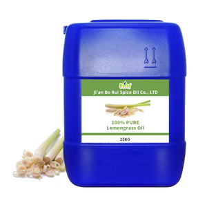 スチーム蒸留25リットルドラムバルク価格オーガニック100% ピュア天然レモングラスエッセンシャルオイルスキンケア用 - Product Image 1