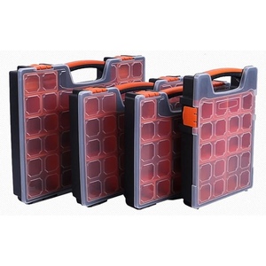 Caja de Herramientas Multiusos, Organizador Profesional con Múltiples Compartimentos, Organizador para Ferretería, Tornillos, Pernos, Tuercas, Clavos, Herramientas - Product Image 1