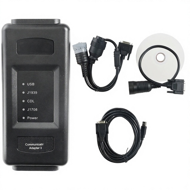 GW ET4 Caterpillar Heavy Duty Truck Diagnostic Tool with USB/J1939/CDL/J1708 Interface Black OLIVER All Trucks & Excavators