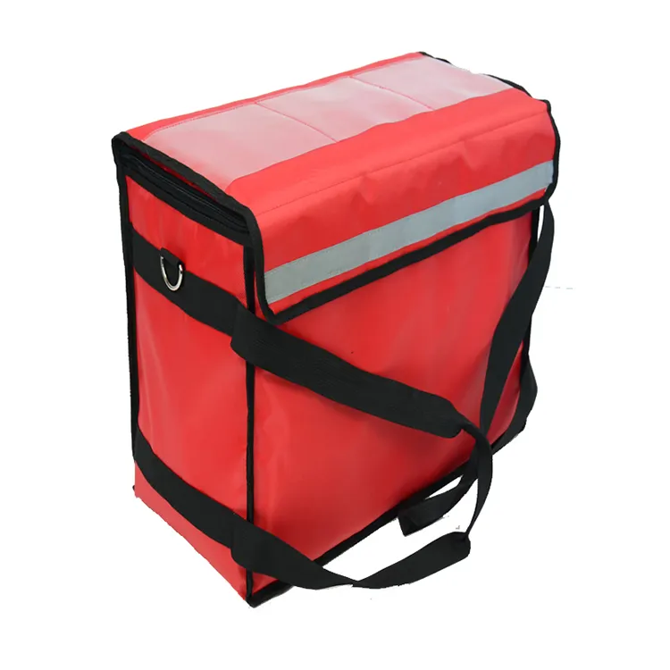 Extra Large Aluminum Foil Insulated Cooler Food Delivery Pizza Delivery Bag  New recycle travelling picnic pizza food bag