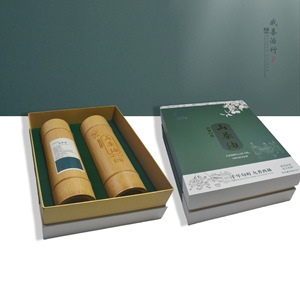 Bamboo Camellia Oil Packaging Gift Box Set With Bamboo Lid For Edible Oil Storage And Gifting - Product Image 4