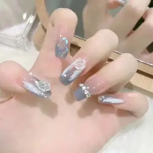 Custom Wholesale New Style Fashion Valentine's Day Press-on Nails For Girls