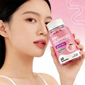 Gummies véganes OEM blanchissantes au glutathion saveur fruit de la passion pour adultes, éclaircissantes et antioxydantes pour la peau, 60 unités - Product Image 4