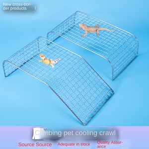 Sundeck <span class=keywords><strong>de</strong></span> enfriamiento <span class=keywords><strong>de</strong></span> anfibios para tortuga Maned Lion Otros reptiles Características Protector <span class=keywords><strong>de</strong></span> cuerno <span class=keywords><strong>de</strong></span> pestañas Palace Wire Crawl Box para paisajismo - Product Image 3