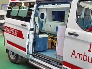 New Manual Diesel Gasoline <b>Ambulance</b> Basic Emergency Vehicle Equipped with Stretcher and Medical Kit for Patient Transport - Product Image 4