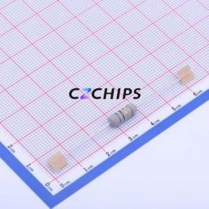 Resistencia de Orificio Pasante RXF-1W-5.1R-J-T52, Componente de Orificio Pasante (THT), D5xL12mm, Bobinada, 5.1 Ohm, 5%, 1W - Product Image 2