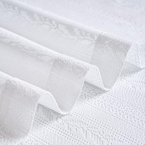 <span class=keywords><strong>Tende</strong></span> in Poliestere Bianco per <span class=keywords><strong>Cucina</strong></span> e Soggiorno, Tenda Filtrante per Bagno con Caduta di 91 cm - Product Image 6