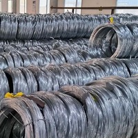 Fil d'acier galvanisé à chaud en gros pour la fabrication de cintres et de crochets, avec une ductilité élevée et des caractéristiques de pliage faciles