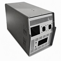 Fabrication sur mesure de tôles métalliques de précision OEM, découpe laser CNC, revêtement en poudre, boîtier d'ordinateur industriel anti-poussière