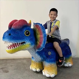 Dinosaurio Animatrónico Pequeño para <span class=keywords><strong>Parque</strong></span> Infantil, Atracción <span class=keywords><strong>de</strong></span> <span class=keywords><strong>Parque</strong></span> <span class=keywords><strong>de</strong></span> Diversiones, Control Remoto, Funciona con Monedas, Ciudad Dino - Product Image 6