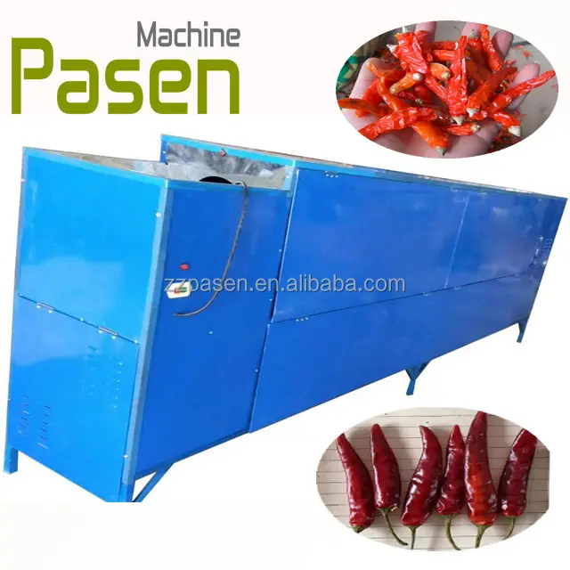 Máquina de corte de tallo de Chile, Teja India, Capsicum annuum