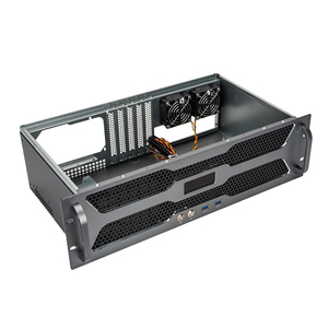 औद्योगिक 3u सर्वर रैक चेसिस स्टॉक 3.5/2.5 "hdd 5 pci पोर्ट में एएक्स <span class=keywords><strong>psu</strong></span> और itx के लिए लघु लंबाई के कंप्यूटर मामले के साथ औद्योगिक 3u सर्वर रैक चेसिस - Product Image 3