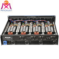 Amplificateur de puissance 4CH classe D pro Audio haut-parleur numérique dj mixer utiliser ktv bar grands événements