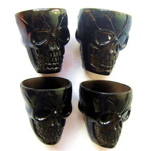 Halloween Party <b>Drink</b> Discount Offer Mini Ghost Skeleton <b>Glasses</b> Cup Decor - Product Image 3