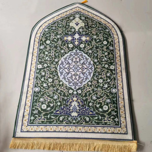 Wholesale Mosque Islamic <b>Prayer</b> Carpets <b>Prayer</b> <b>Mat</b> Set and Customized Design Muslim <b>Prayer</b> <b>Mats</b> - Product Image 1