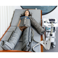 Bottes de massage à compression d'air MDR CE à 6 chambres, machine de pressothérapie pour les jambes, combinaison de massage pour drainage lymphatique complet du corps