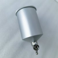 Pot de peinture à alimentation par gravité 200cc, réservoir de pistolet pulvérisateur en alliage d'aluminium, pot de rechange durable pour pistolet de pulvérisation pneumatique