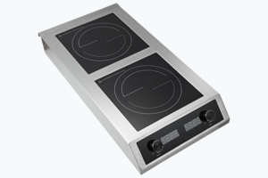 Table de cuisson à induction commerciale haute performance, double brûleur, 3500W+3500W, technologie demi-pont, AM-CD202 Commercial Ind - Product Image 4