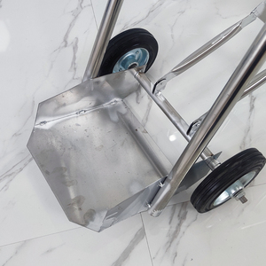 Chariot pliable pour bouteille d'oxygène en acier inoxydable YAZHIYI, pour <span class=keywords><strong>transport</strong></span> médical en milieu hospitalier - Product Image 4