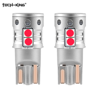 Ampoule LED automobile T10 3030 9LED haute puissance, feu de recul 9-36V, ampoule LED T10, éclairage de plaque d'immatriculation