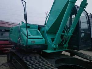 Excavadora diésel hidráulica Kobelco de tamaño mediano usada Original de Venta caliente con excelentes condiciones de trabajo precio competitivo - Product Image 3