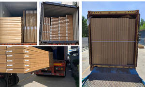 טמבור דקורטיבי עגול עץ חבוש לוח עץ אלון לבן אלון פורניר טבור אקוסטי עץ - Product Image 5