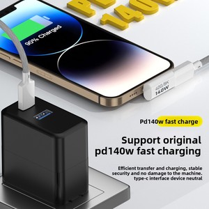 <span class=keywords><strong>Cable</strong></span> Adaptador <span class=keywords><strong>OTG</strong></span> Tipo C a Tipo C de 140 W, 40 Gbps, Carga Rápida, Transmisión de Datos, 8K, 60 Hz, <span class=keywords><strong>para</strong></span> Teléfono Móvil, MacBook, Tableta - Product Image 3