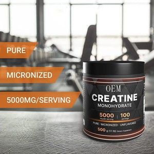 Créatine monohydrate en poudre Lifegarden avec formule pure de haute pureté pour la nutrition sportive en salle de sport, soutien musculaire - Product Image 3