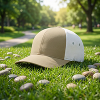 Casquette de baseball imperméable respirante à profil bas, vierge, haute qualité, pour le sport, vente en gros, casquette de camping à 6 panneaux