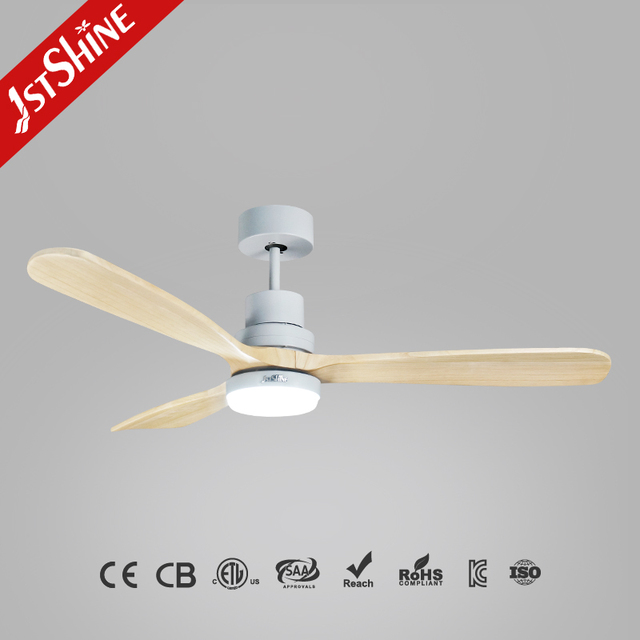 1stshine Solid Wood Good Quality Living Room Bedroom Intelligent Control Ultra Quiet High Efficiency Mobile APP Ceiling Fan