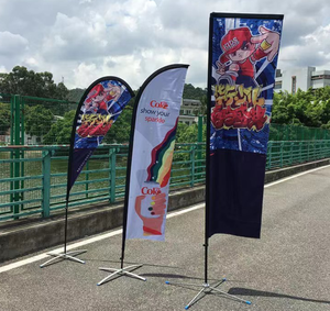 Tuoye استخدام الإعلان في الحدث في الهواء الطلق ريشة العلم في الهواء الطلق - Product Image 6