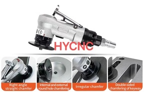 45 độ chamfer công cụ chèn 90 với máy cắt tỉa không khí deburring đầu tay pneumat DEBUR - Product Image 3