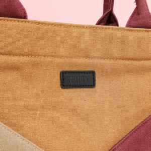 Mới Đến Lớn Màu Be Bông Vải Tote Túi Biểu Tượng Tùy Chỉnh In Tái Sử Dụng Vai Túi Cho Mua Sắm Và Khuyến Mãi - Product Image 5