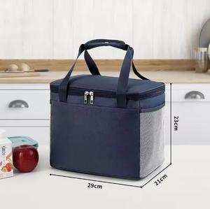 Sac isotherme de pique-nique et de camping en aluminium Oxford grande capacité, imperméable, pour aliments, sacs à lunch thermiques isolés - Product Image 3