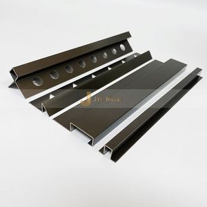 Wholesale M137 Exclusive Metal Wall <b>Corner</b> Edge Various Shapes Stainless Steel Tile Trim Waterproof Durable 5+ Year Tile - Product Image 2