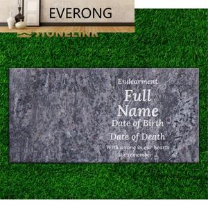 <span class=keywords><strong>EV</strong></span> Nouveautés Matériau personnalisé Pierre tombale en granit noir Pierre tombale en granit plat noir galaxie polie naturelle Pierre tombale en granit - Product Image 4