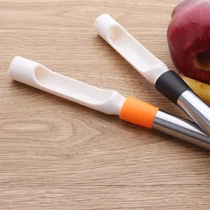 Steam Huller Vegetable Coring Tools Kitchen Gadgets Plastic Fruit Corer Apple Pear Core Remover Cherry Pitter Strawberry