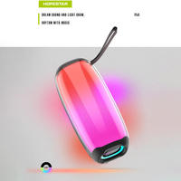 Altavoz Portátil Hopestar P50 20W con Bluetooth, Resistente al Agua IPX6, Luces de Colores, TWS Estéreo, MP3, WMA, Radio FM, Ideal para Fiestas al Aire Libre