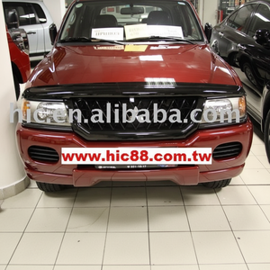 แผ่นกันแมลงสำหรับฝากระโปรงหน้ารถยนต์, ตัวป้องกันฝากระโปรงหน้า, แผ่นบังลมสำหรับฝากระโปรงหน้ารถยนต์มิตซูบิชิ ปาเจโร สปอร์ต - Product Image 1