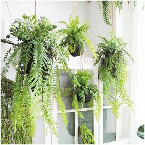 Piante Artificiali Finte 2026: Piante Decorative per la Casa dall'Aspetto Realistico, Etichetta Personalizzabile, Fontane d'Acqua con Felci Artificiali - Product Image 3